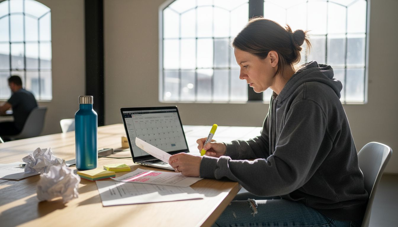 Professional reviewing tech job requirements