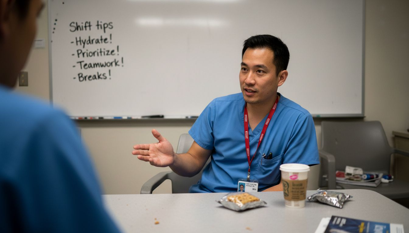 Nurse responds to interview scenario question