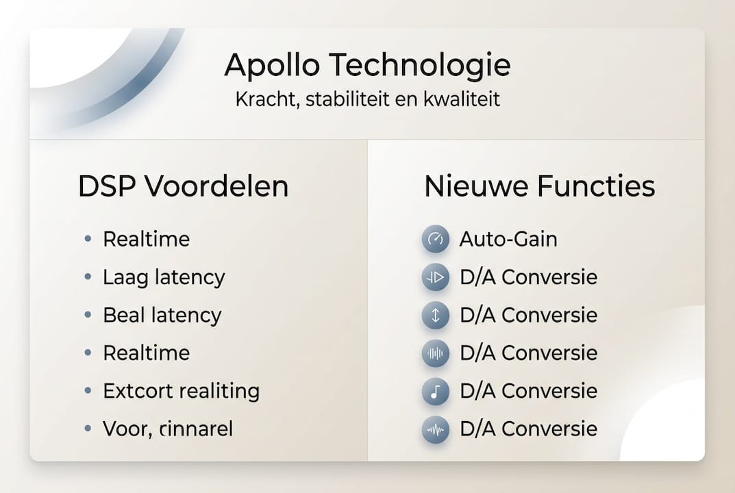 Overzicht van Apollo: technologieën en mogelijkheden in beeld