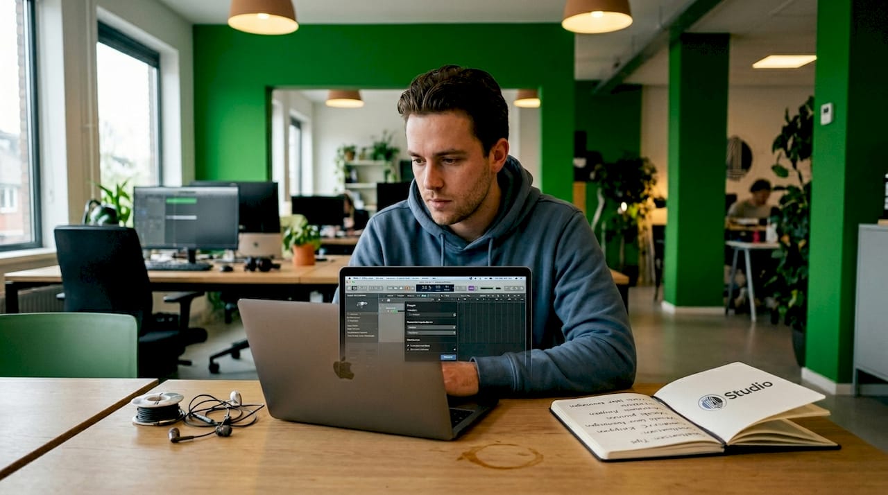 Producer stroomlijnt zijn workflow in de DAW