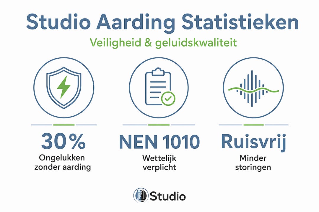 Aperçu des chiffres clés de Studio Earthing dans une infographie