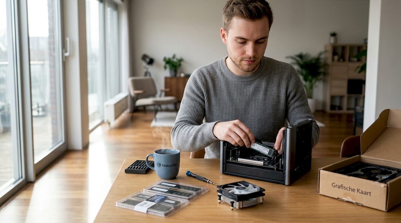 Je pc upgraden met losse, modulaire onderdelen: gewoon in je eigen huiskamer