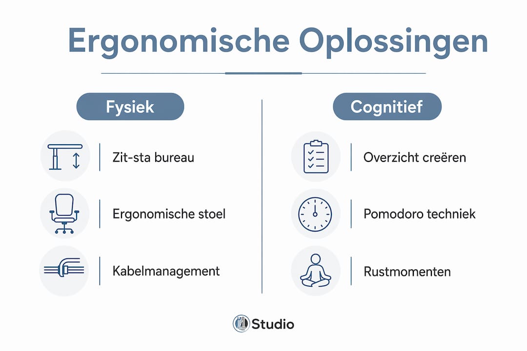 Infographic: A Comparison of Ergonomic Solutions