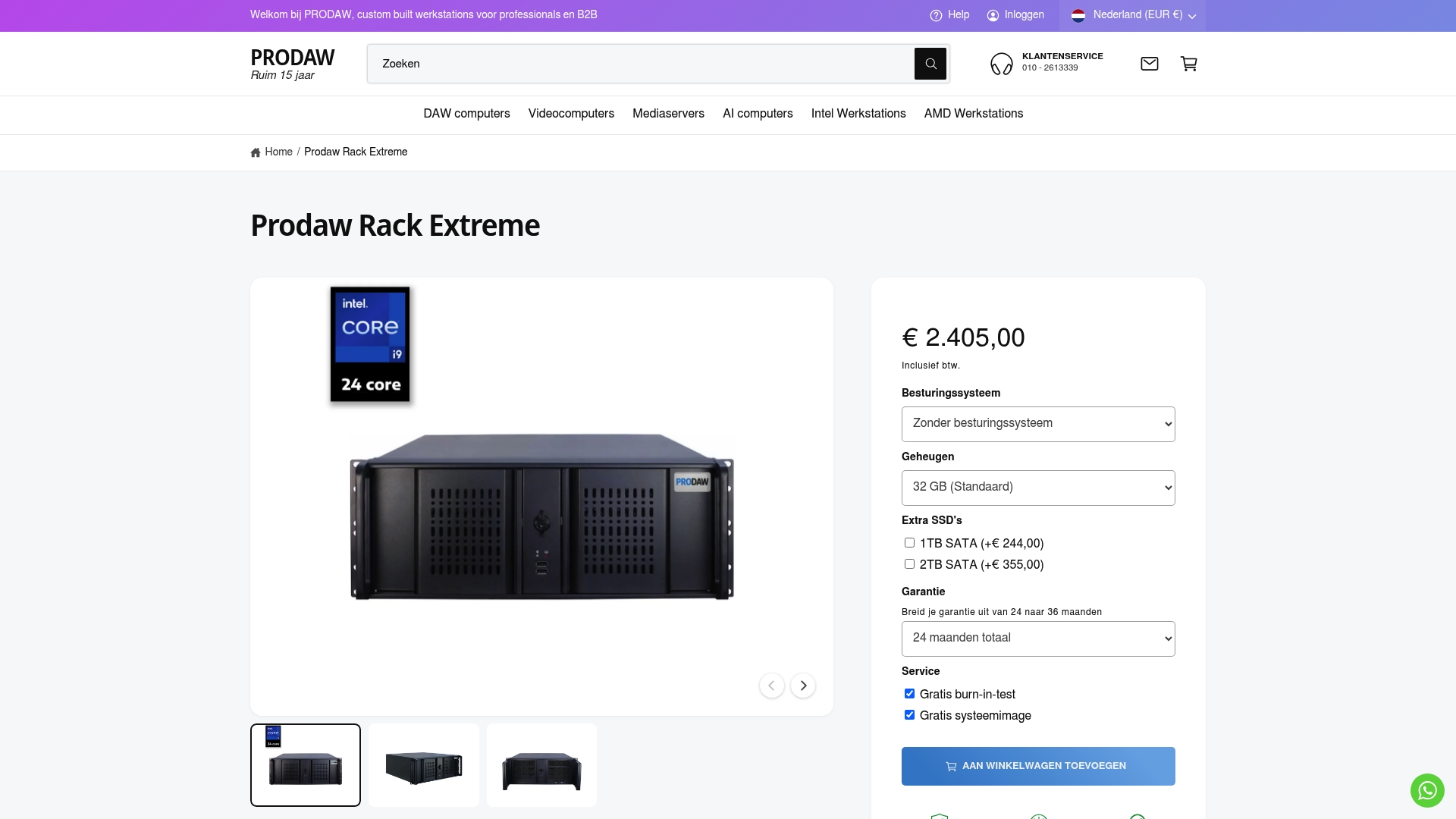 Die 6 besten Studio-Computer für die Musikproduktion in den Niederlanden 4 https://prodaw.nl/products/prodaw-rack-extreme-studio-pc