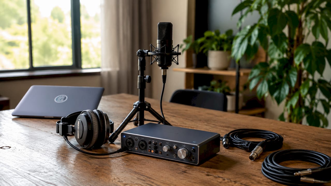 Liste de contrôle pour un home studio : guide complet destiné aux musiciens 1 Un aperçu détaillé du matériel indispensable dans un home studio