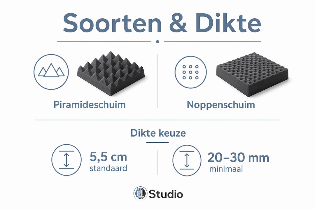 How Studio Foam Works: An Explanation for Audio Professionals 2 Overview: A Visual Guide to Different Types of Studio Foam and Their Thicknesses