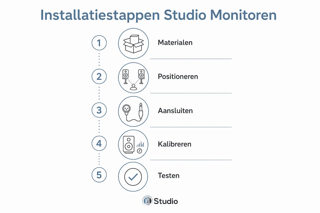 How to Set Up Studio Monitors: A Complete Installation Guide 2 Visual Guide: How to Set Up Studio Monitors Step by Step