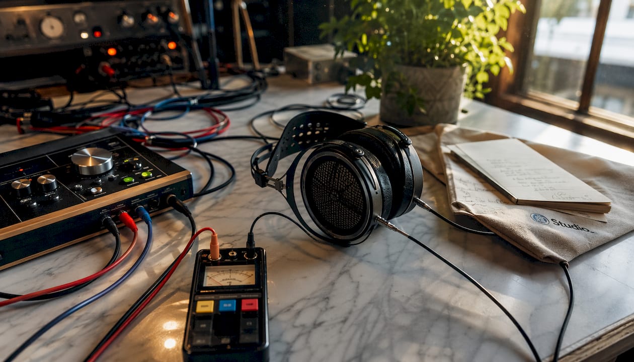 Definition of Headphone Monitoring: A Guide for Audio Professionals 1 High-quality monitoring headphones and innovative audio technology