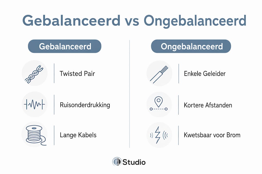 Infographic: The Difference Between Balanced and Unbalanced Audio Explained