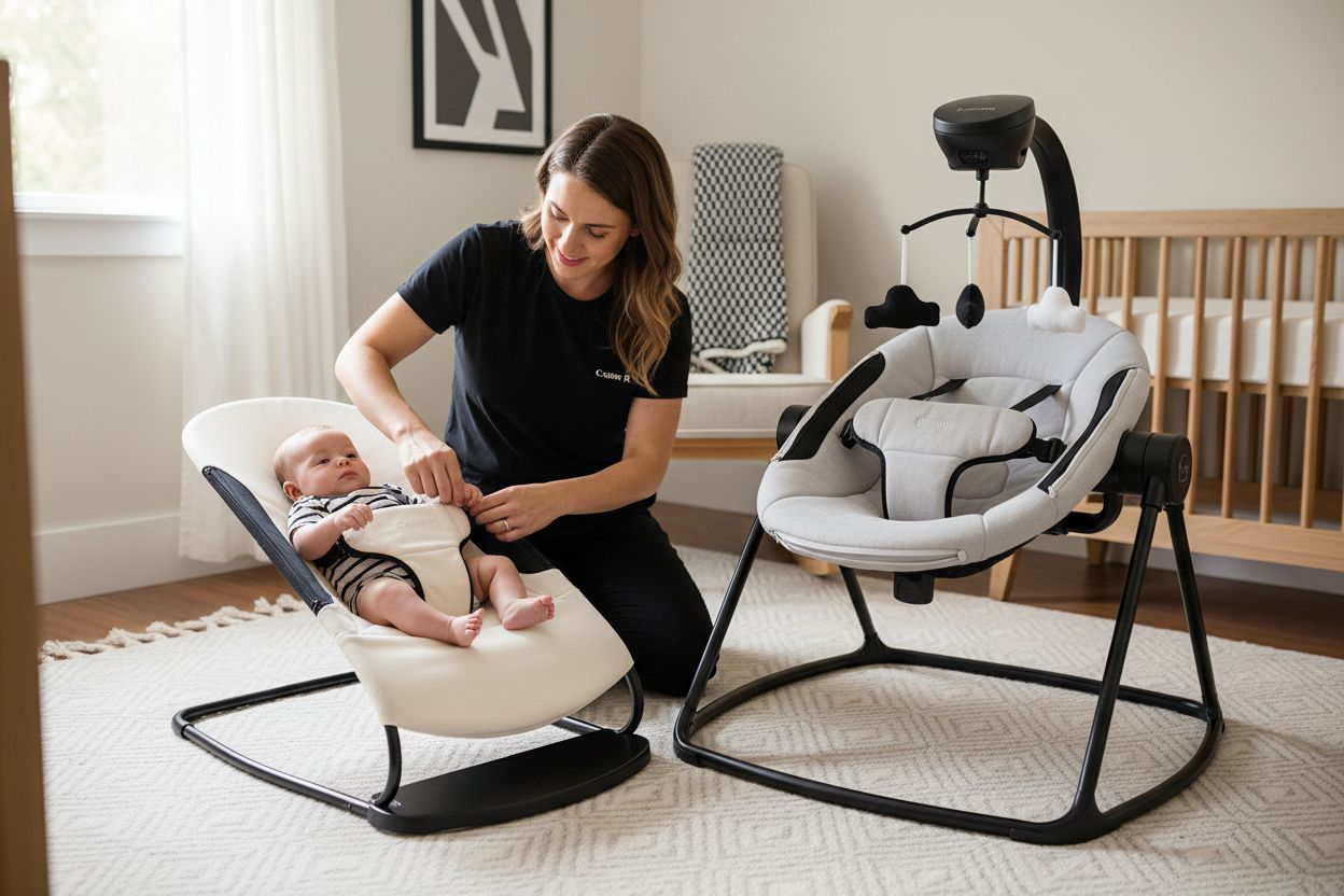 baby bouncer swing nursery
