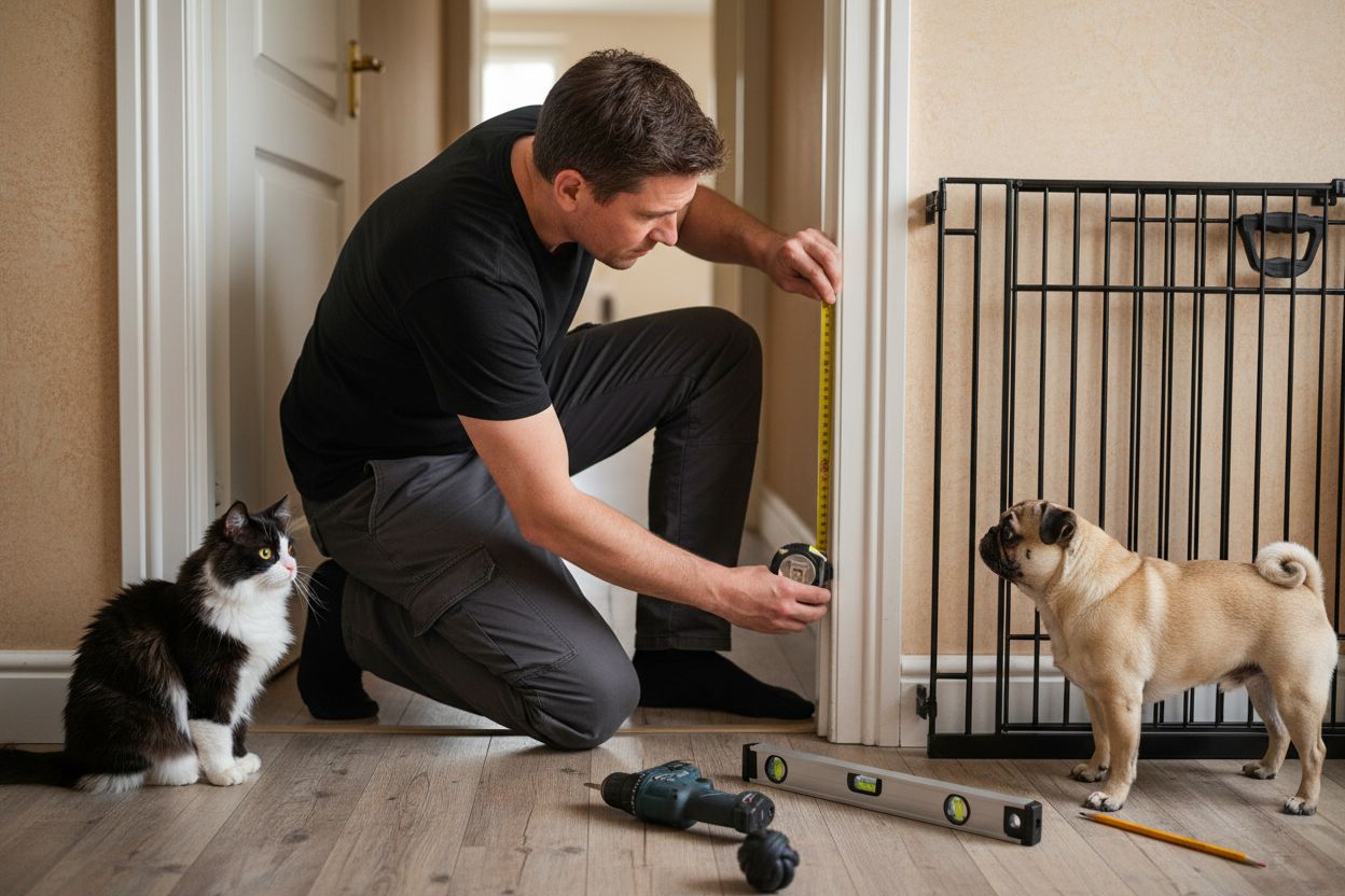 pet gate measurement process