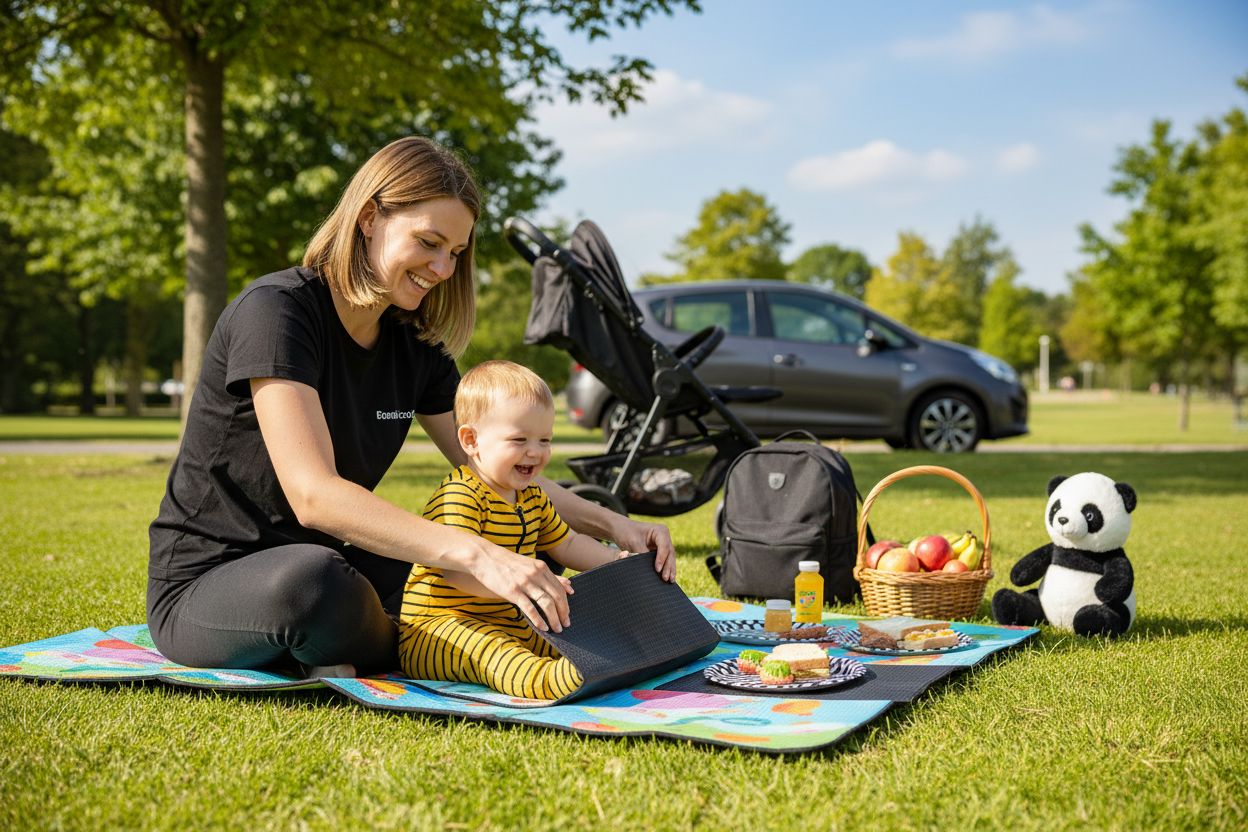portable play mat outdoors