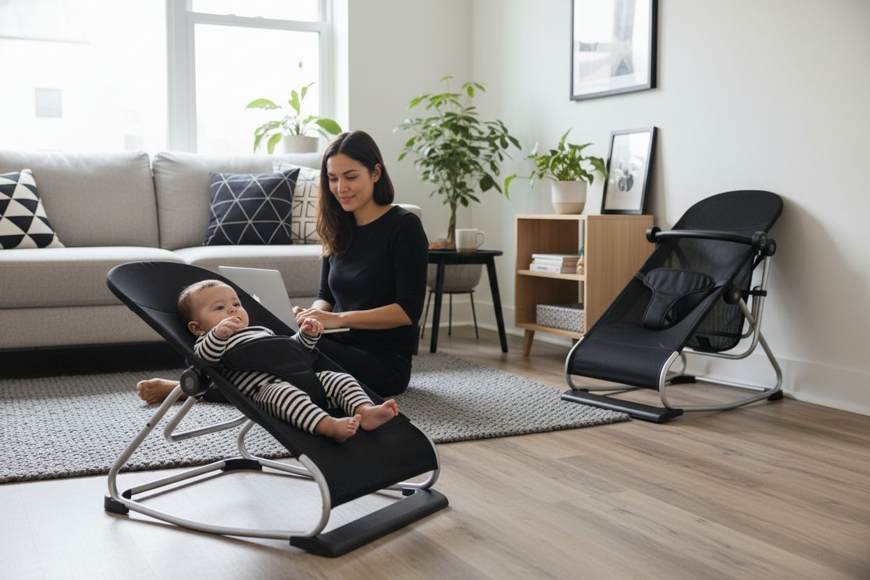space saving baby bouncer