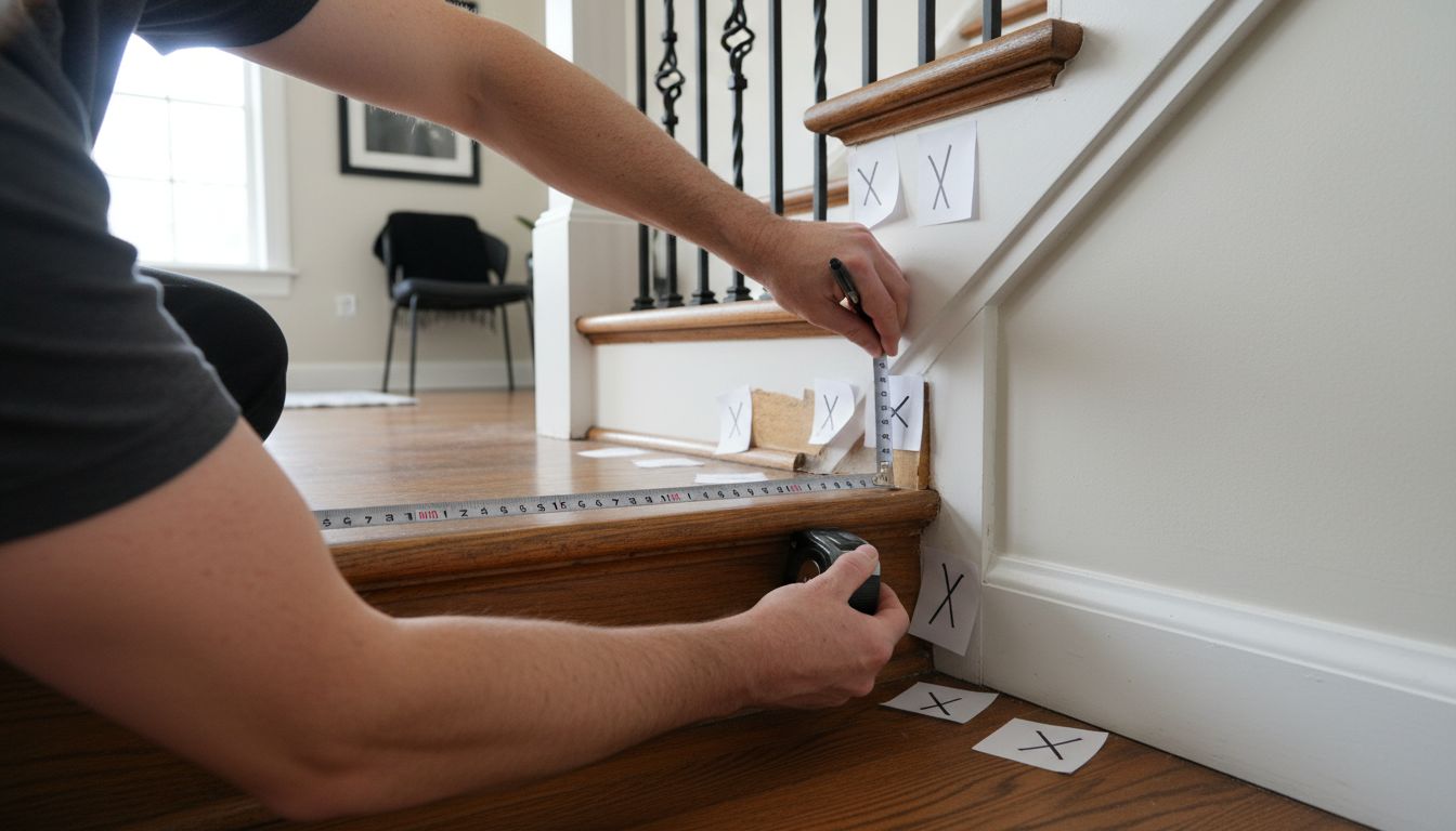 staircase gate measurement