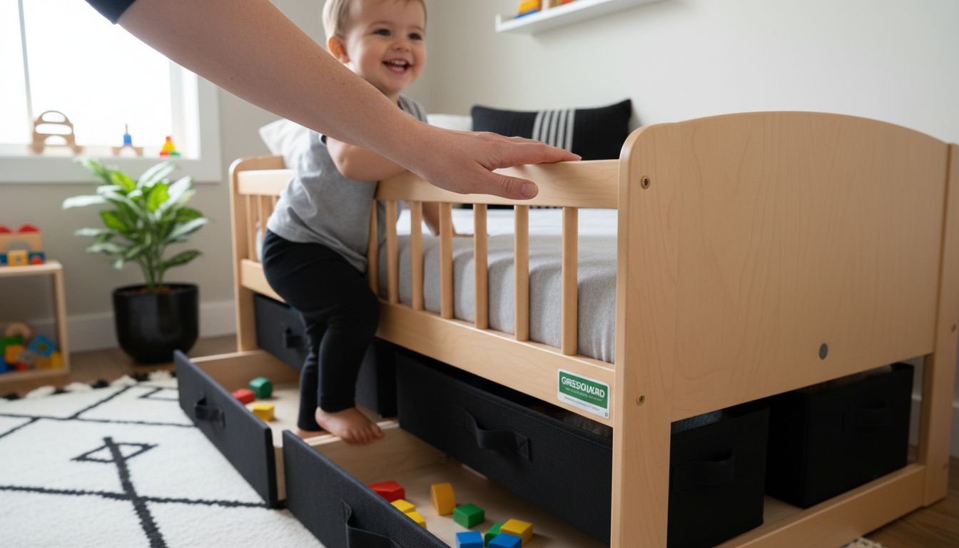 toddler bed safety features