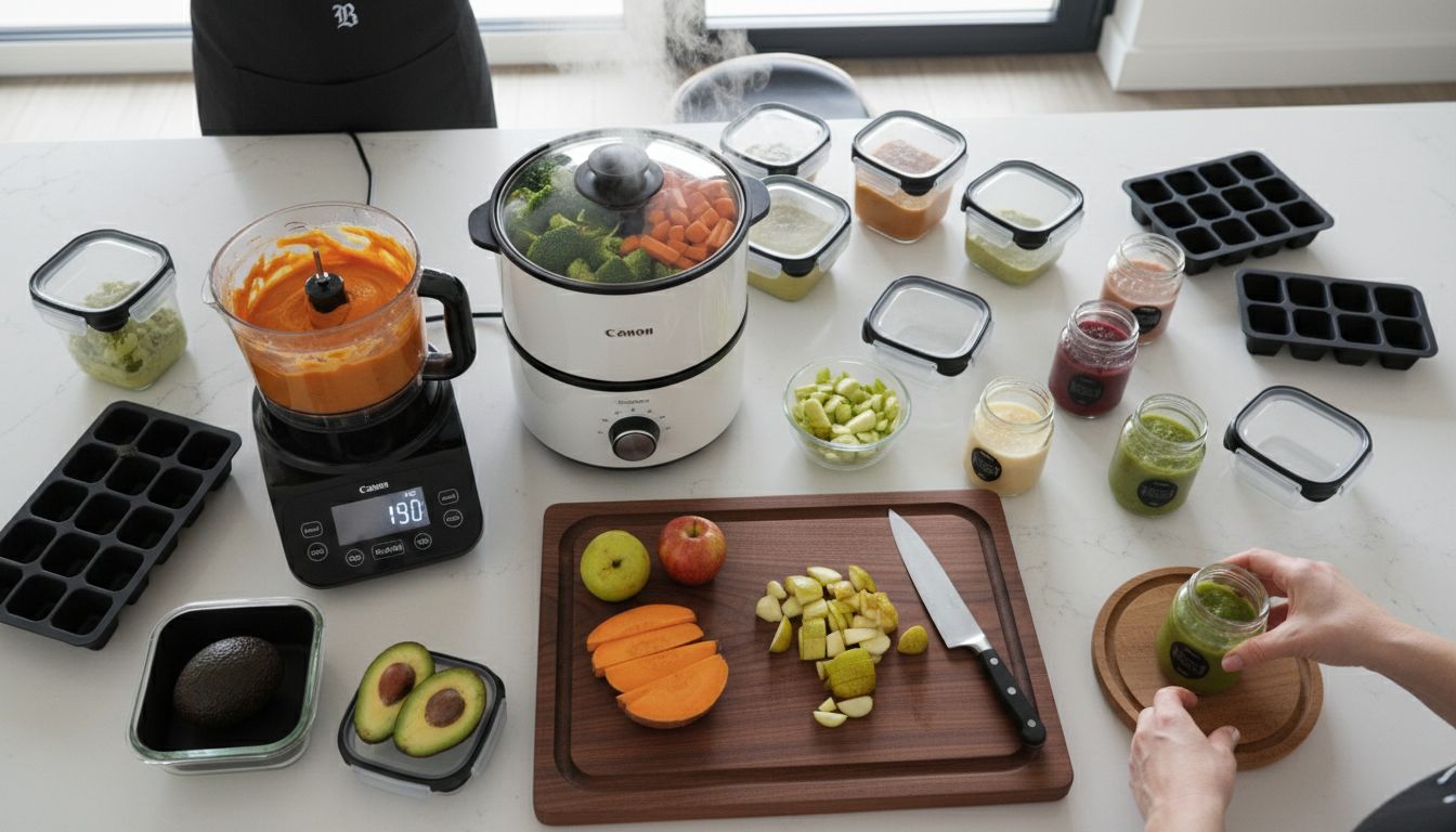 baby food maker tools