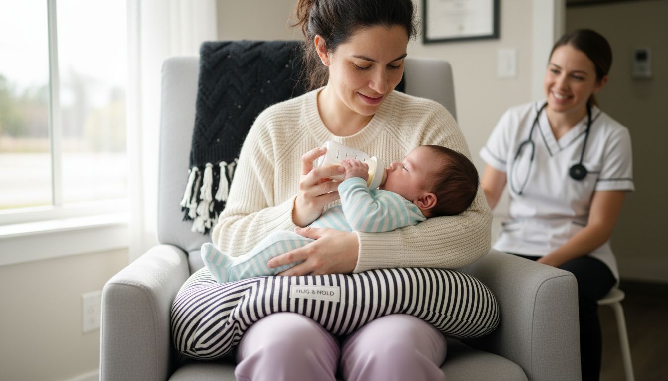 baby feeding position