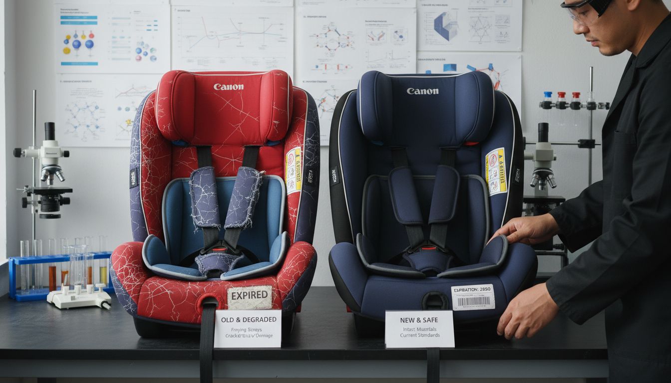 car seat degradation