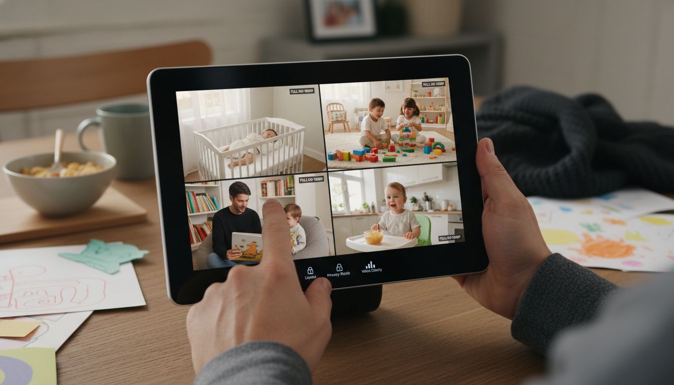 baby monitor controls