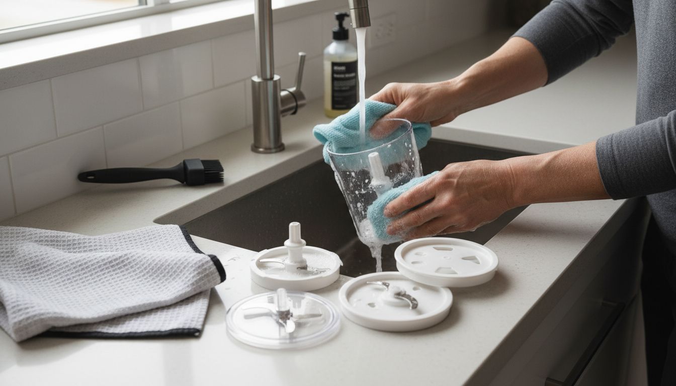 cleaning baby food maker