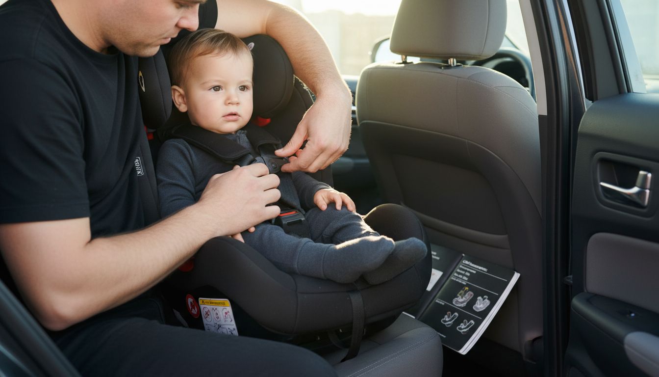 child car seat fitting
