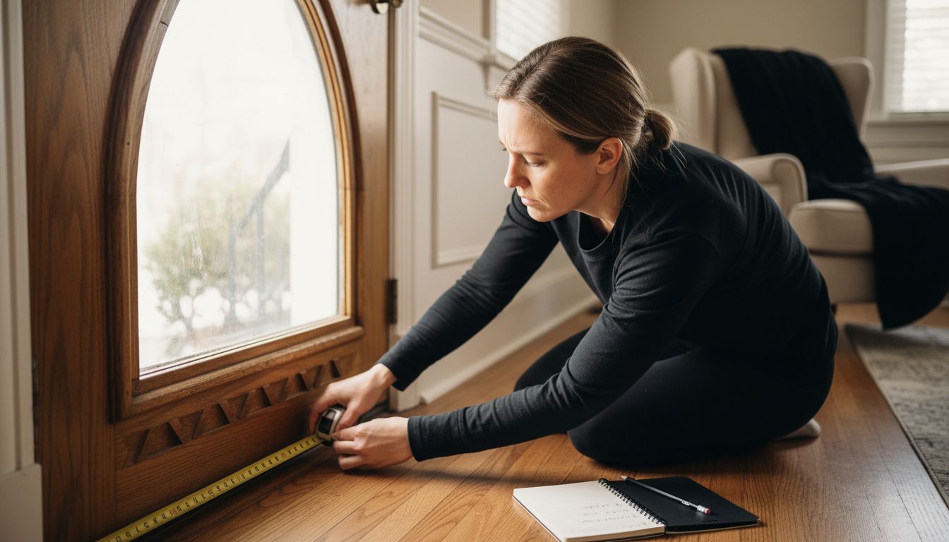 measuring doorway safety gate