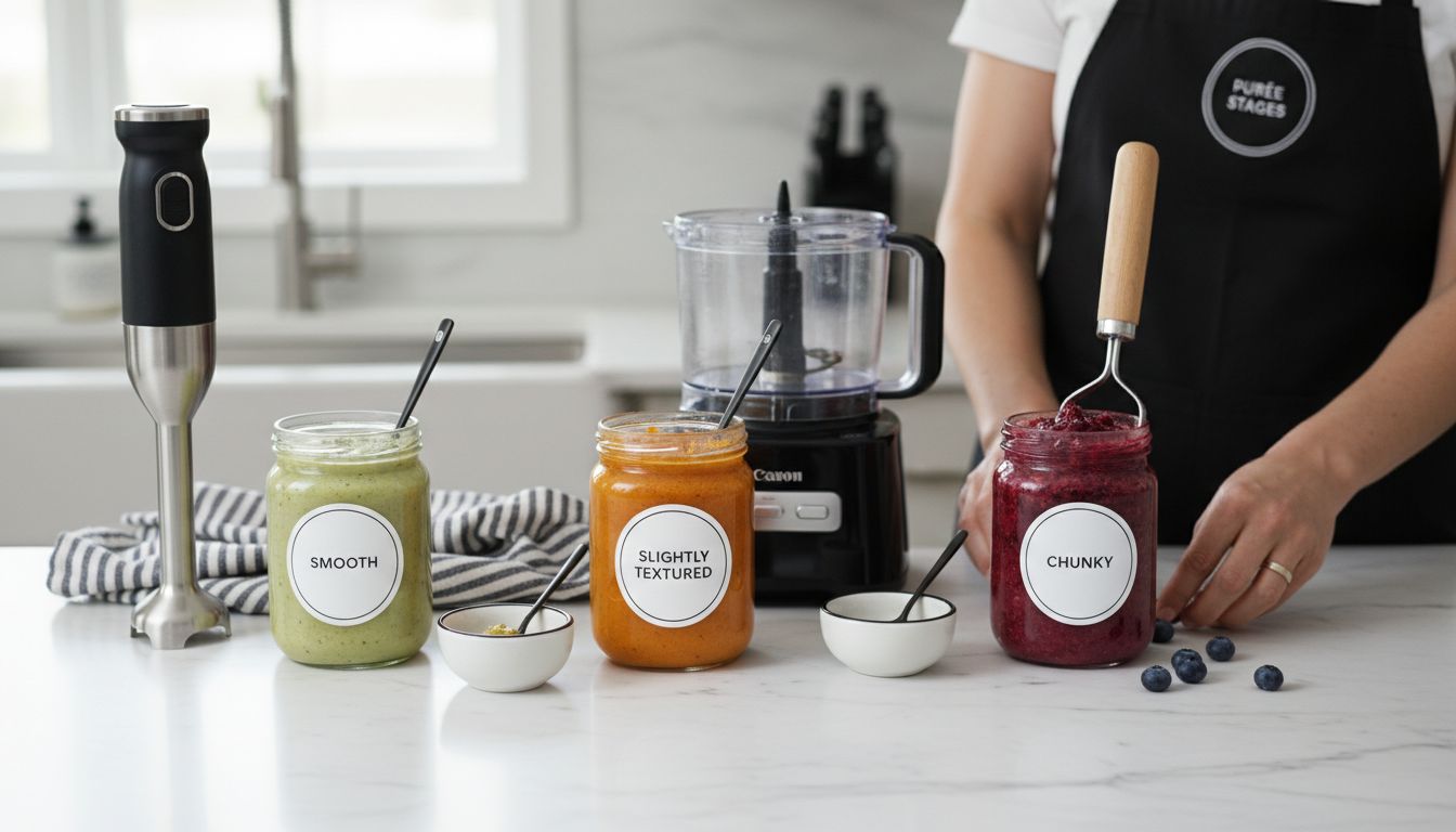 baby food tools stages