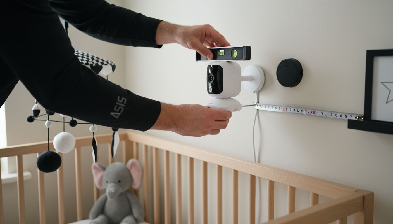 installing baby monitor safely