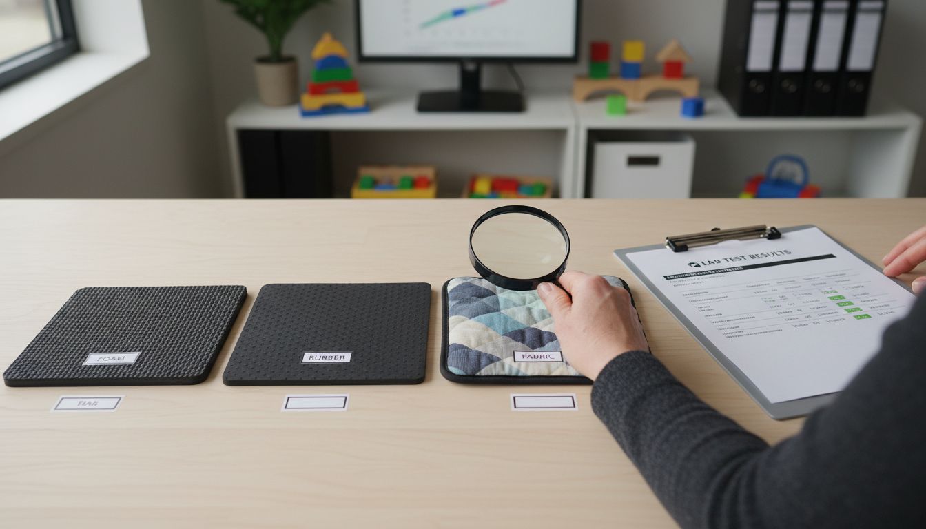 play mat material comparison