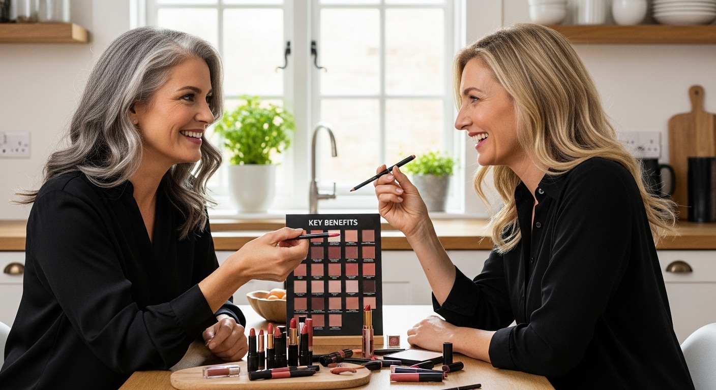 lip liner mature women