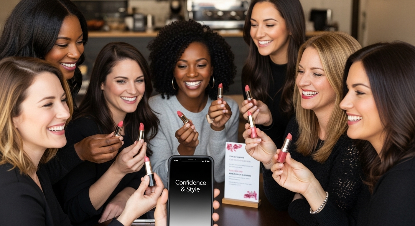 lipstick confidence mature women
