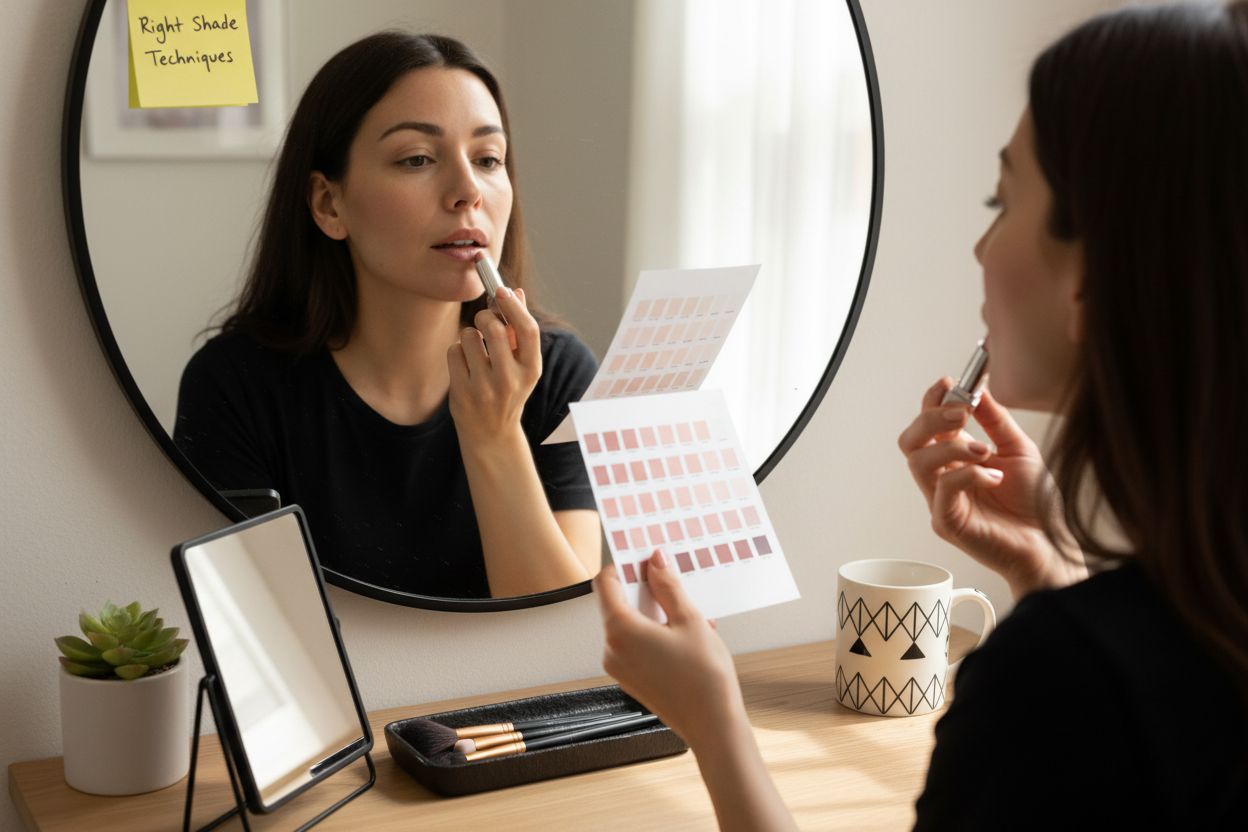 lipstick for thin lips shade selection