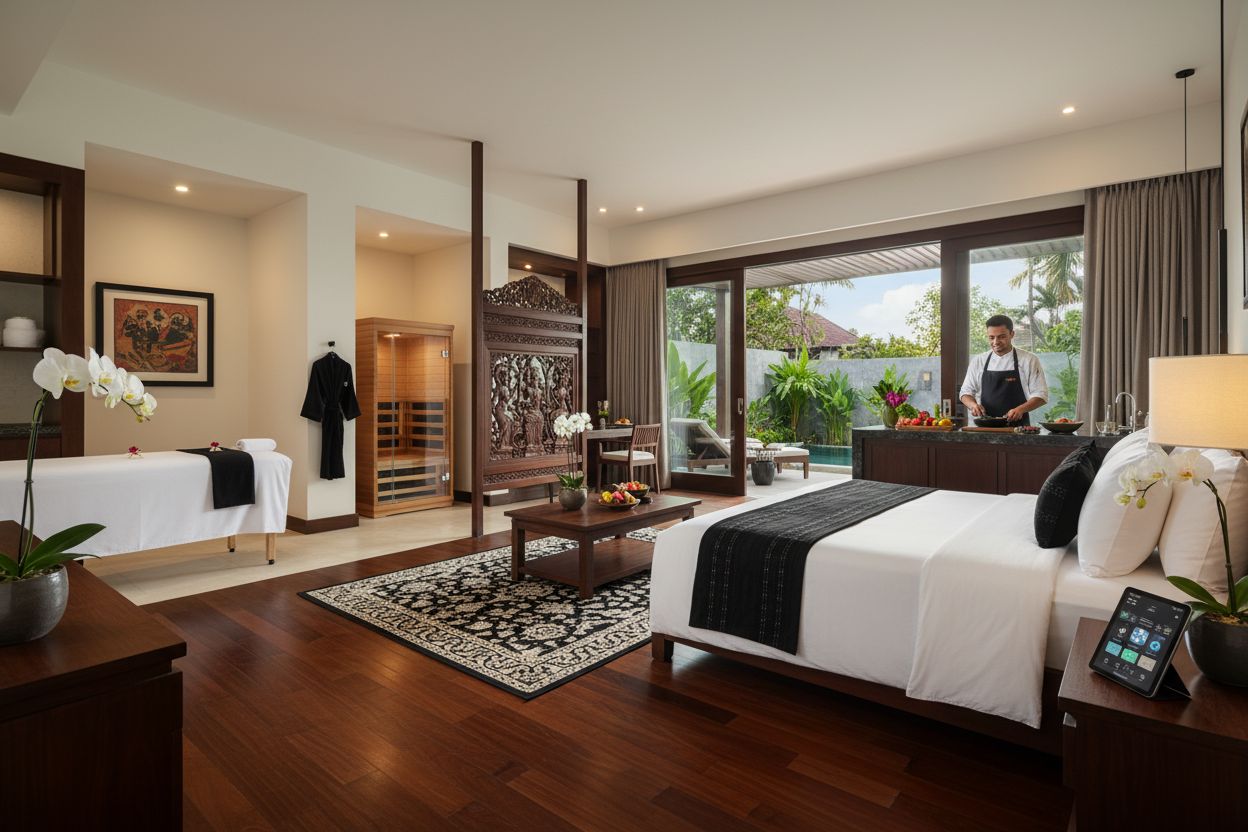 Balinese suite amenities