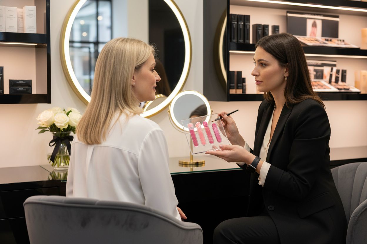 makeup consultation gloss