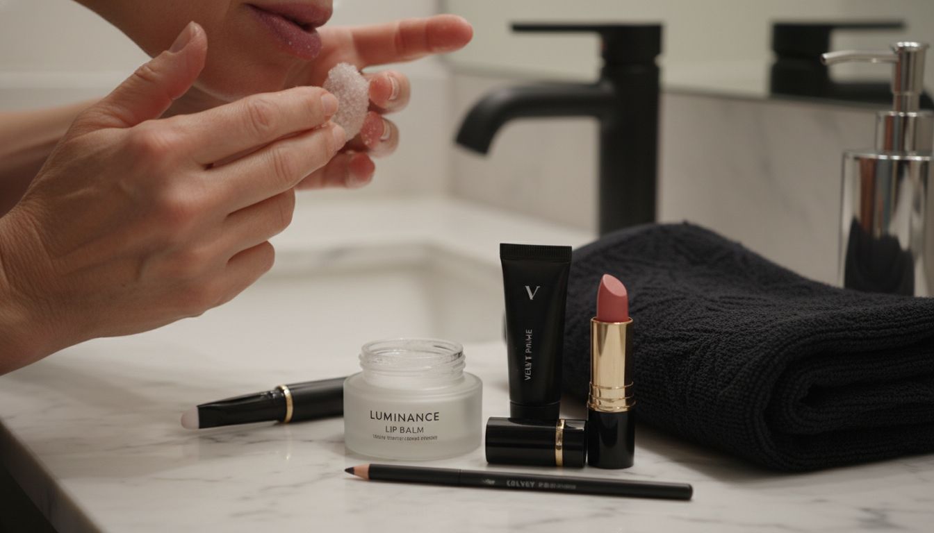 lip preparation routine