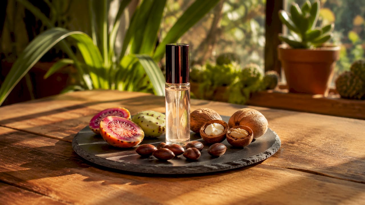 Natural ingredients for lip gloss formula