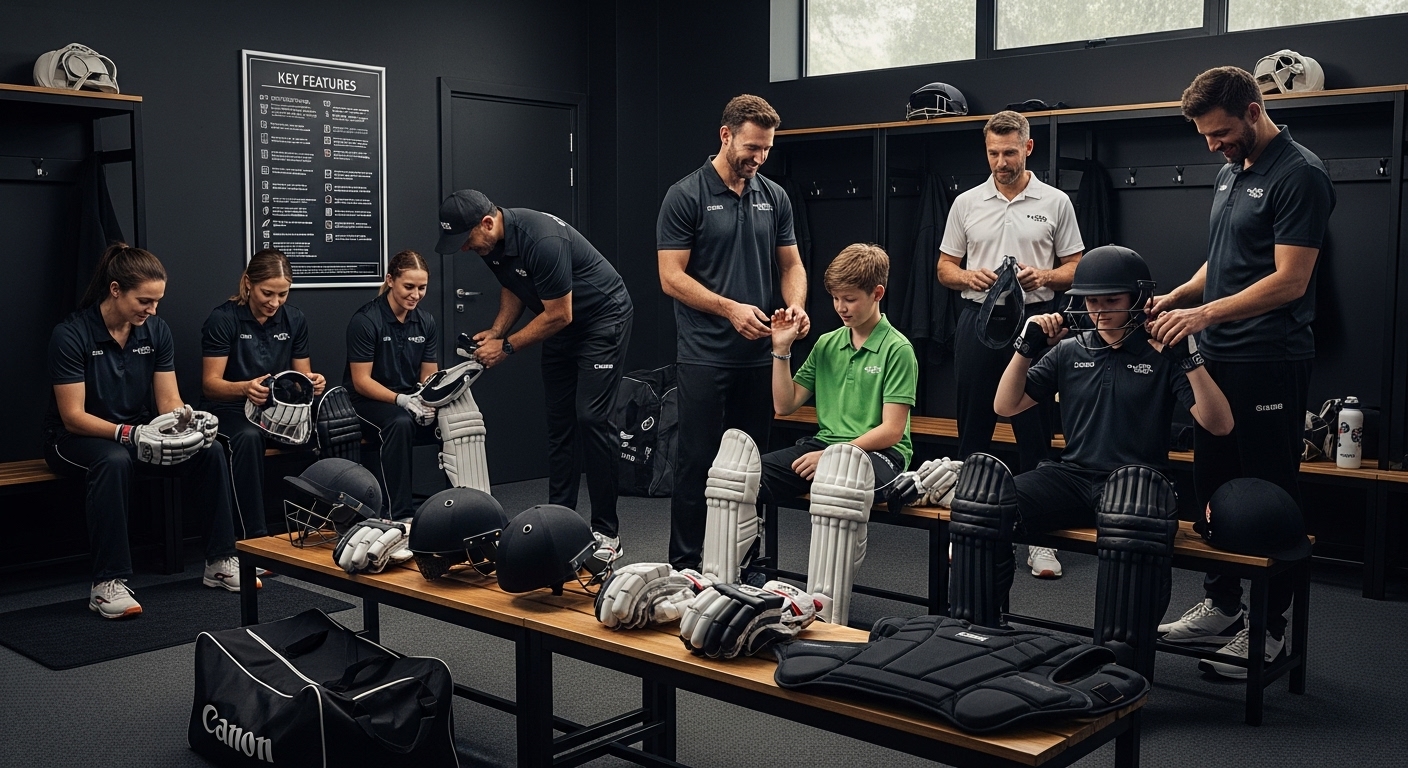 cricket gear selection