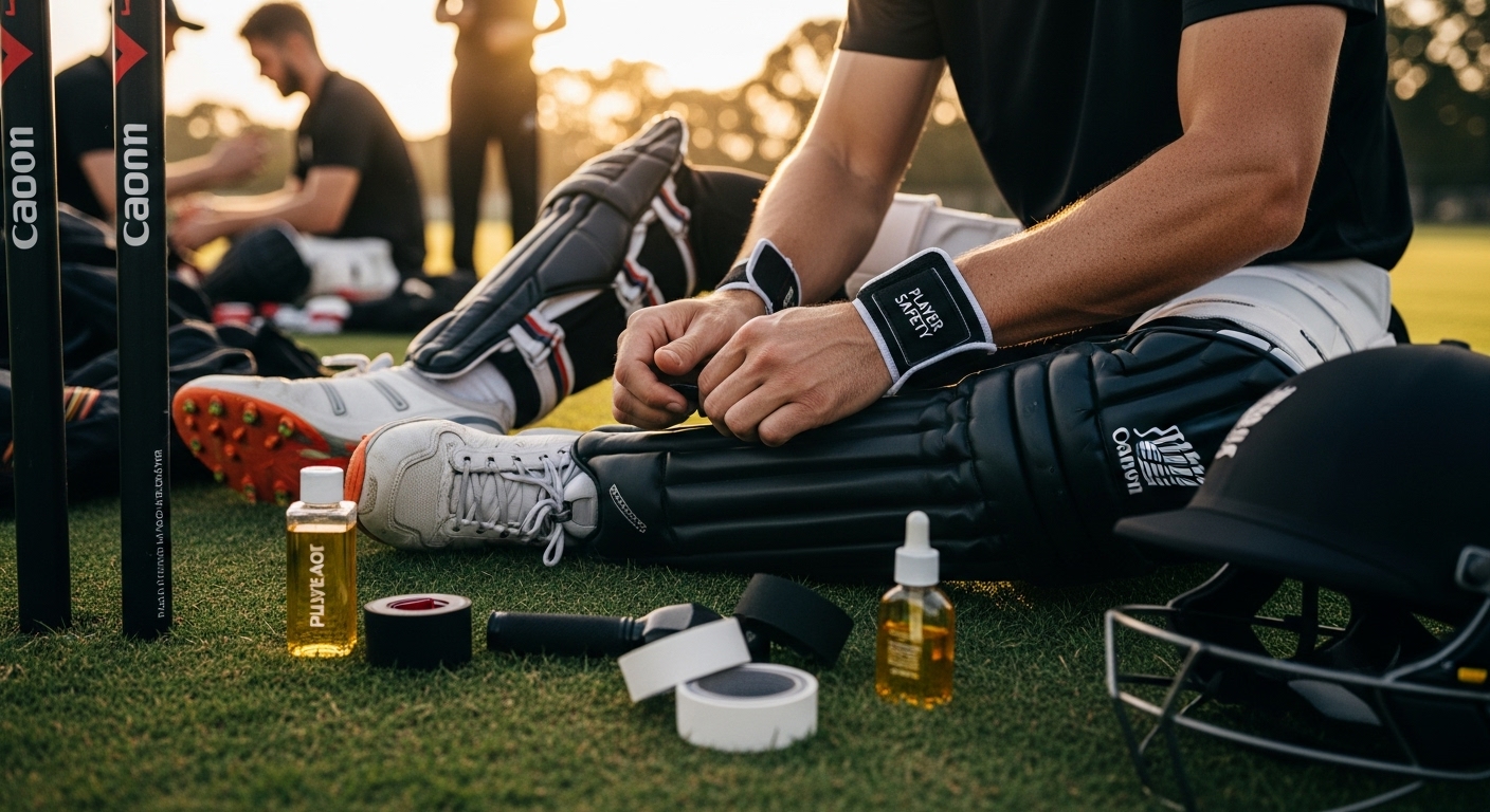 cricket accessories player safety