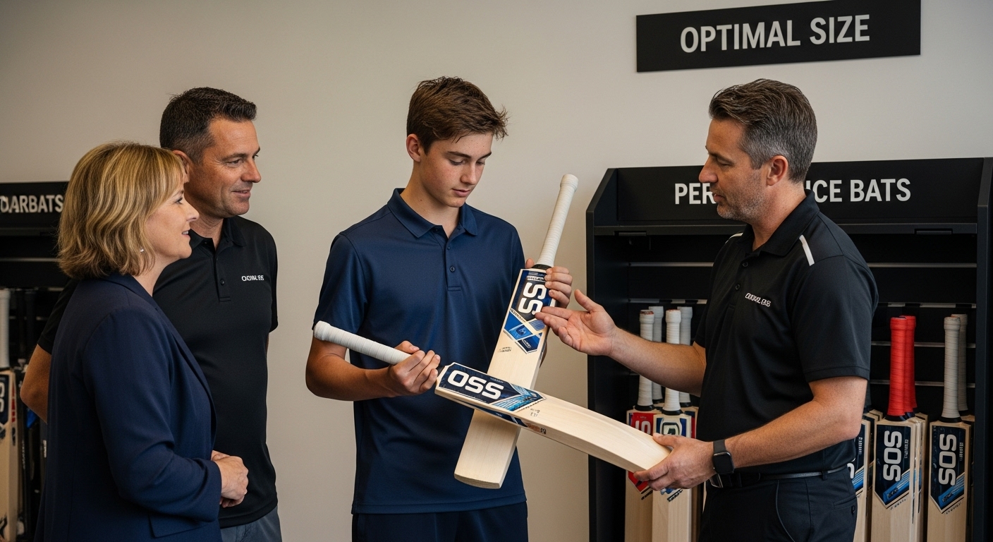 cricket bat weight selection