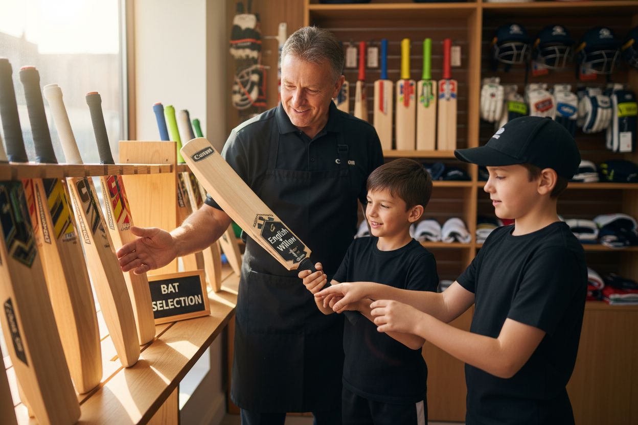 cricket bat selection