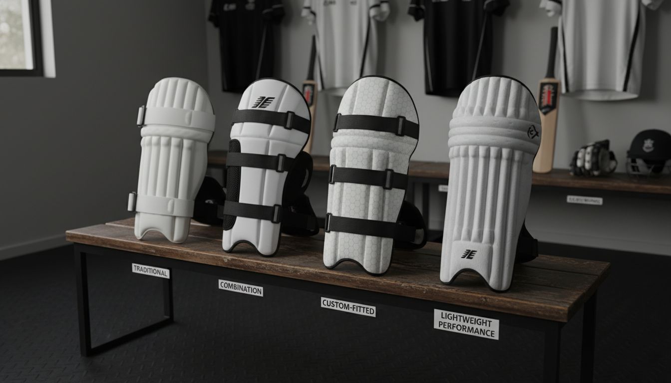 cricket thigh pads types