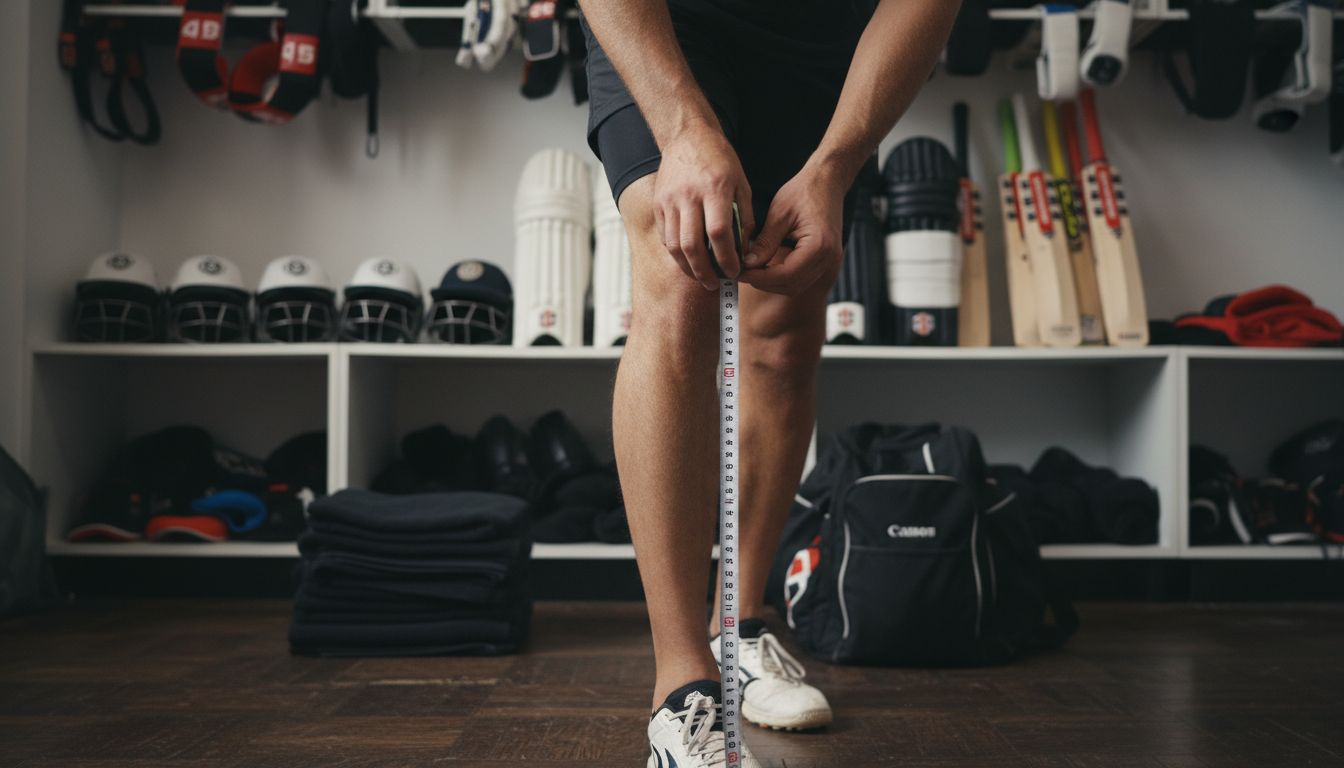 cricket pads measurement