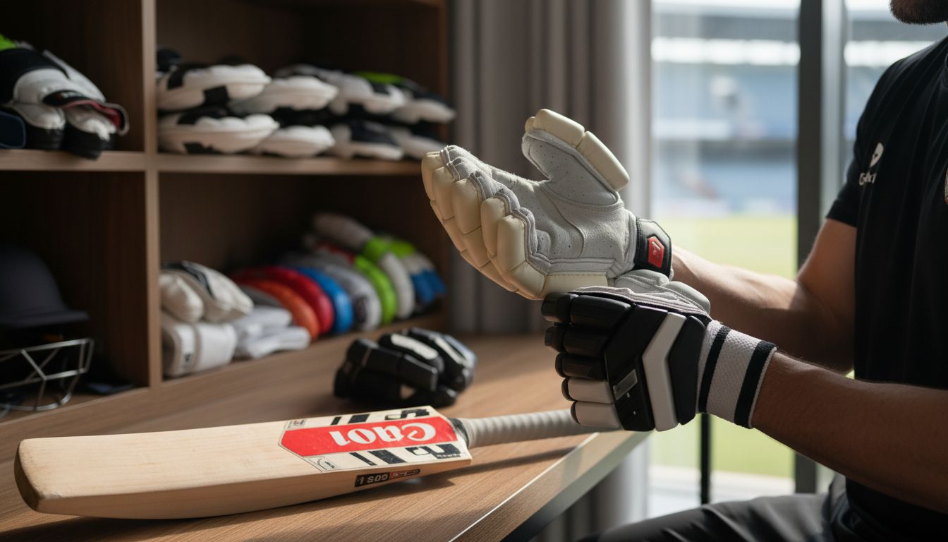 cricket glove selection