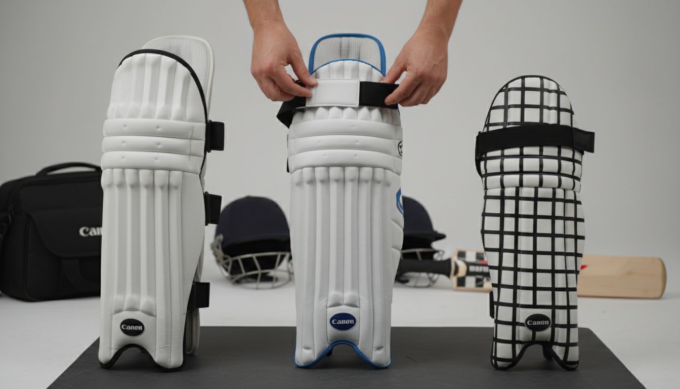 types cricket pads