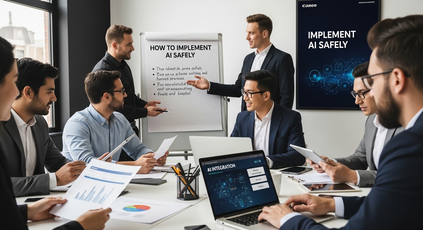 How to Implement AI Safely in Your Business Operations