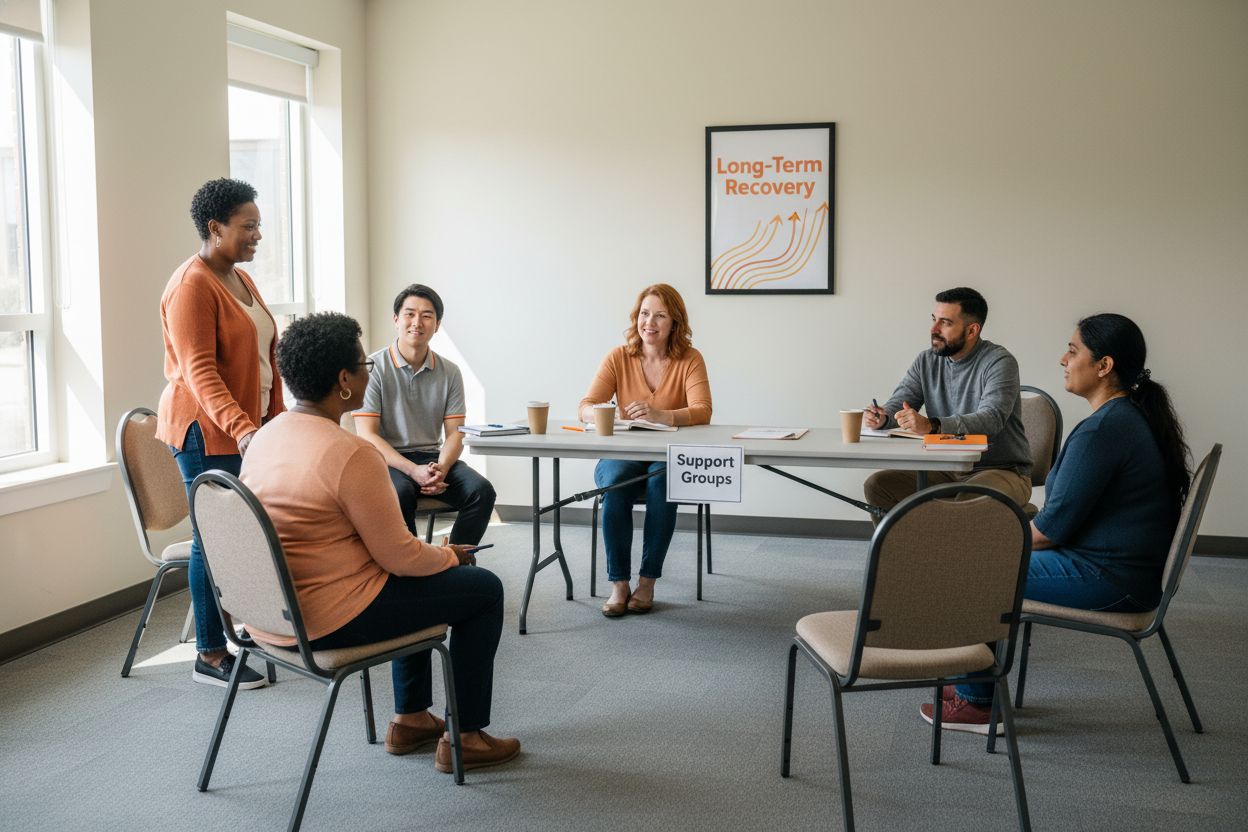support groups aftercare recovery