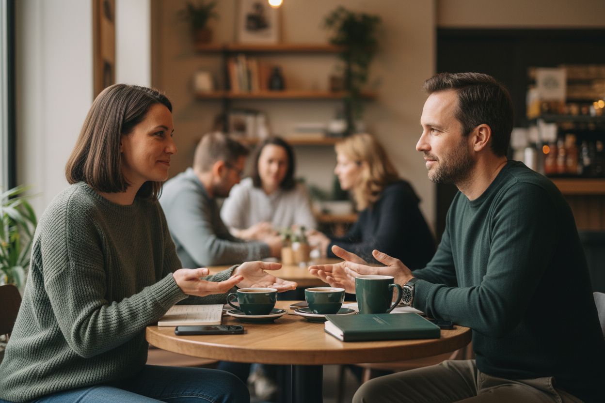 supportive private talk