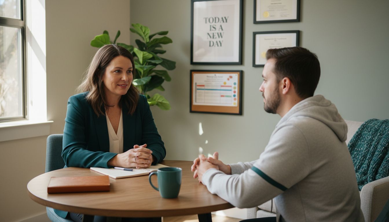 recovery counseling session