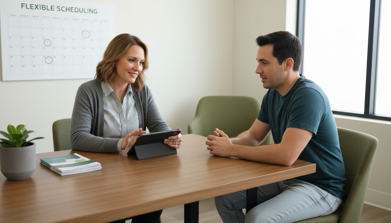 rehab intake session