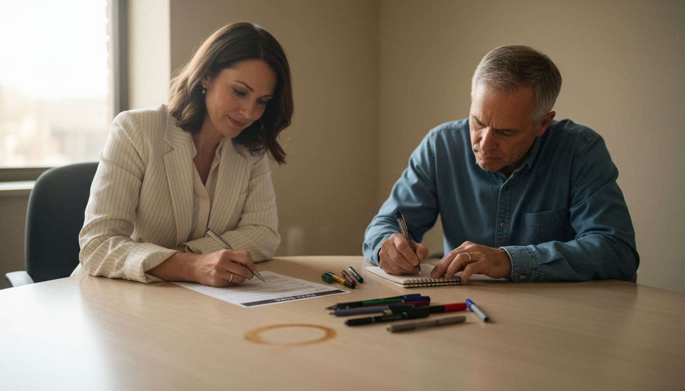 Counselor and client develop care plan